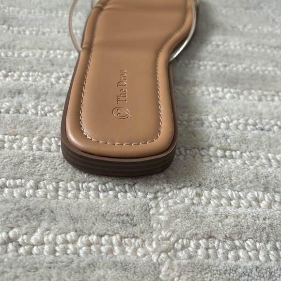 The Drop Women’s Paris Square Toe Two Strap Sandal - Picture 10 of 13